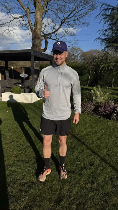 Runner before race 